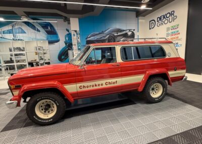 WRAPPING PARZIALE DECORATIVO – Jeep Cherokee Chief