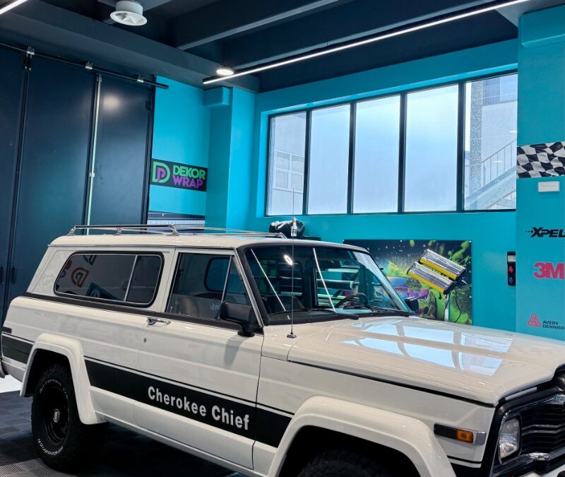 WRAPPING PARZIALE DECORATIVO – Jeep Cherokee Chief