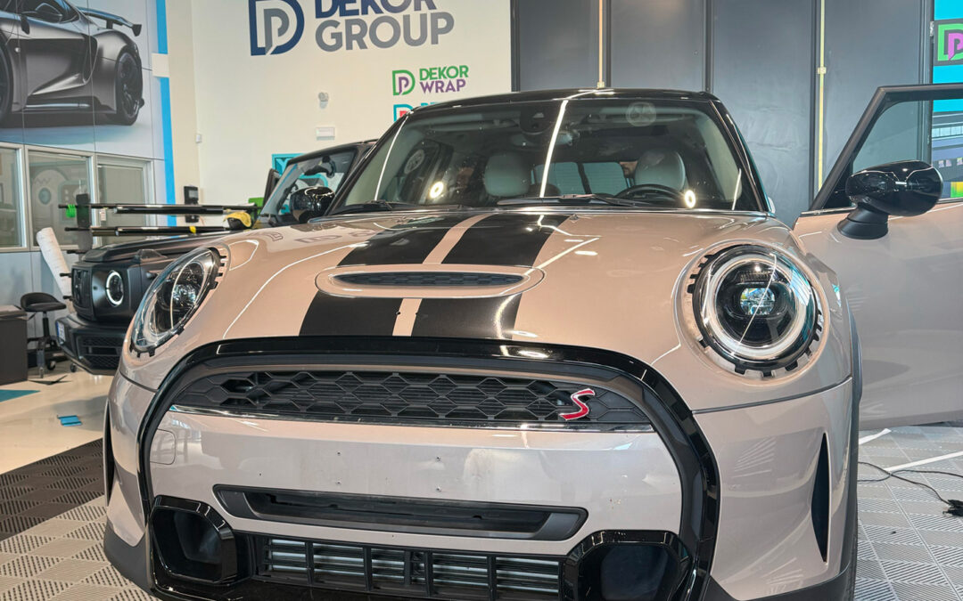Wrapping parziale decorativo – Mini Cooper