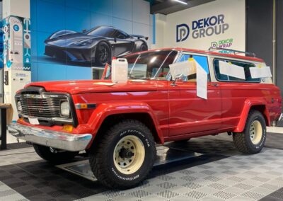 Restyling Grafiche – Cherokee Chief rossa